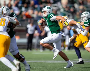 Rourke runs the ball