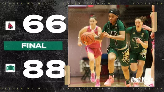 Hooks Scores 2,000th Point, Ohio Women's Basketball Downs Ball State Image