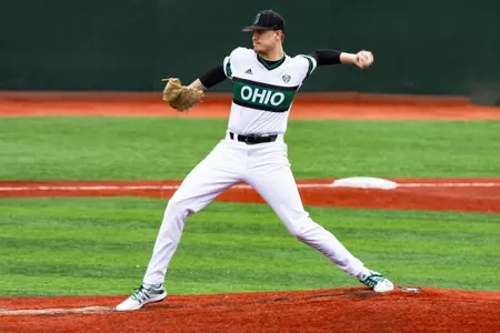 Rock's Seven-Inning No-Hitter Highlights Ohio Baseball's Doubleheader Split Against Morehead State Image