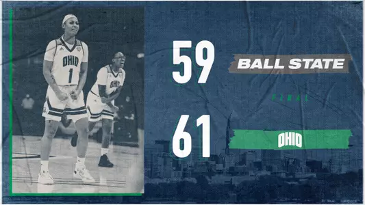 No. 3 Ohio Women's Basketball Advances to Semifinals After Defeating Ball State Image