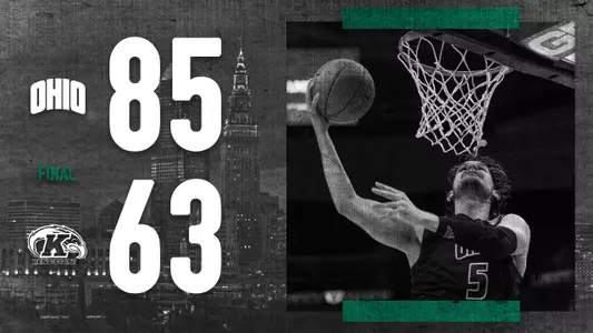 No. 5 Ohio Men's Basketball Dominates No. 4 Kent State, 85-63, in MAC Quarterfinals Image