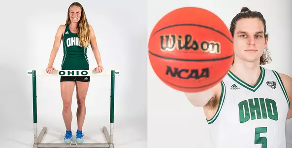 Ohio's Kitrell, Vander Plas Honored by MAC with Medal of Excellence Award Recognition Image