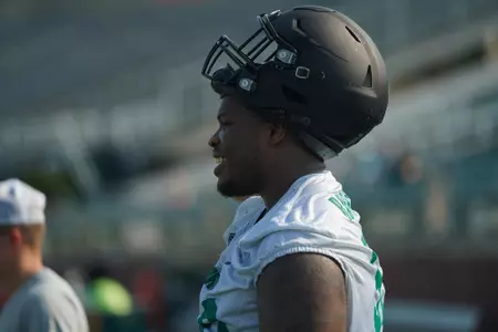 Kai Caesar at practice