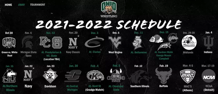 Ohio wrestling schedule