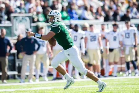 Kurtis Rourke v. Akron (Clay Stark / Ohio Athletics)