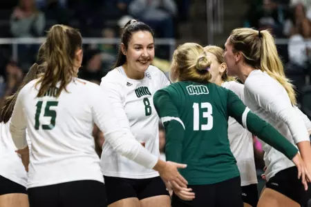 Kharchynska smiles after point