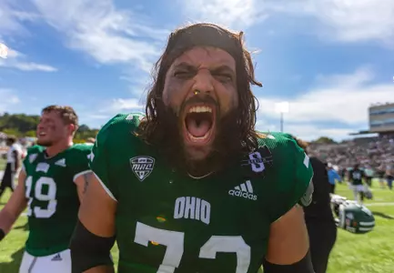 Kurt Danneker after 10-7 victory over Iowa State, 2023