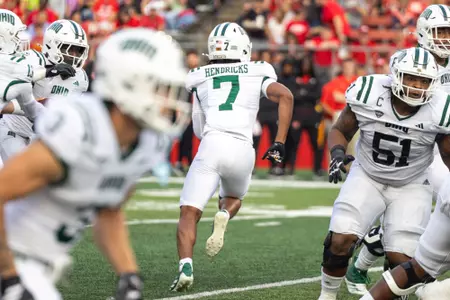 Chase Hendricks at Rutgers, Aug. 28, 2025