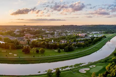 Ohio University Campus Shot