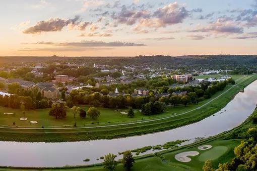 Ohio University Campus Shot