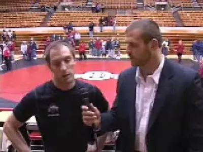 J Jaggers Talks after 2009 senior day win vs. Illinois