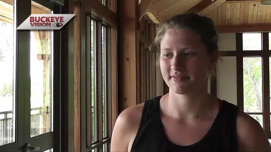 ROW: Sara Handa, Sam Fowle and Allison Elber preview the 2013 NCAA Championships
