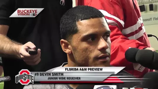 Coach Meyer, Ryan Shazier & Devin Smith – Sept. 16, 2013