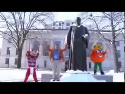 Orange Bowl’s Obie Mascot Meet O-H-I-O & Brutus Buckeye
