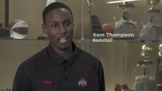 Thank You Week – Get to Know Your Buckeyes Sam Thompson