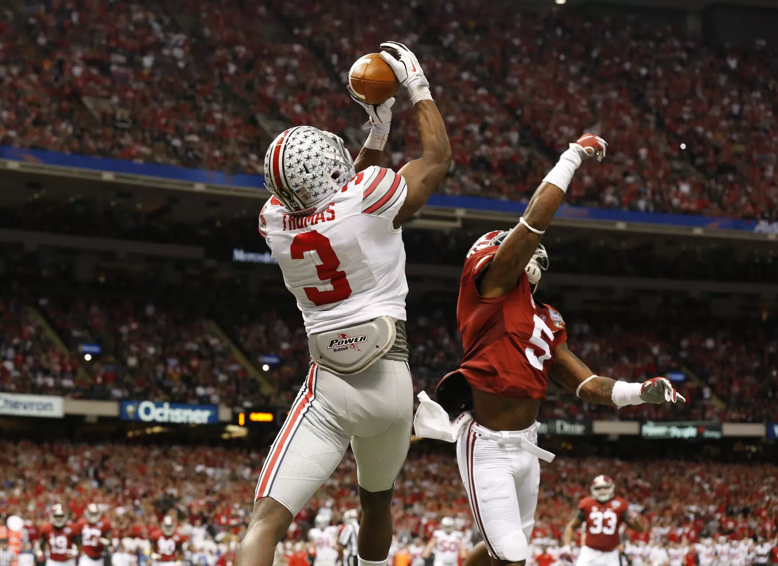 Ohio State versus Alabama