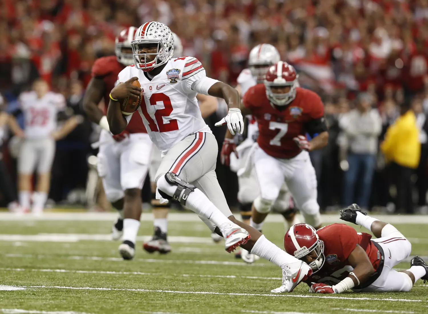 Ohio State versus Alabama