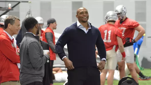 Eddie George Honorary Captain for Spring Game