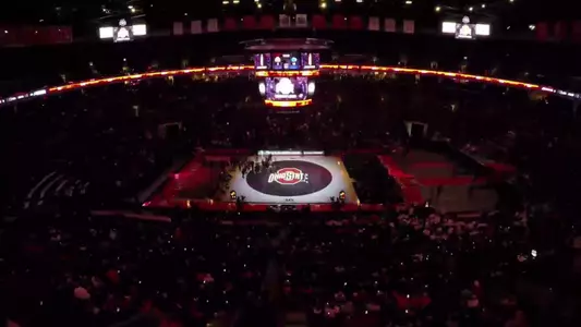 Ohio State Wrestling vs. Penn State RECORD CROWD Time Lapse