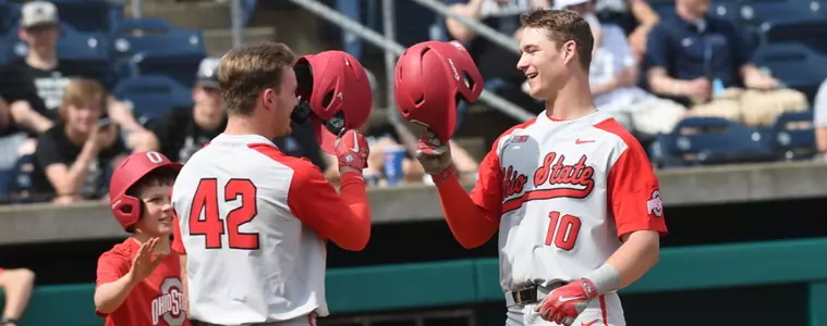 Ohio State Sweeps Sunday Doubleheader at Penn State