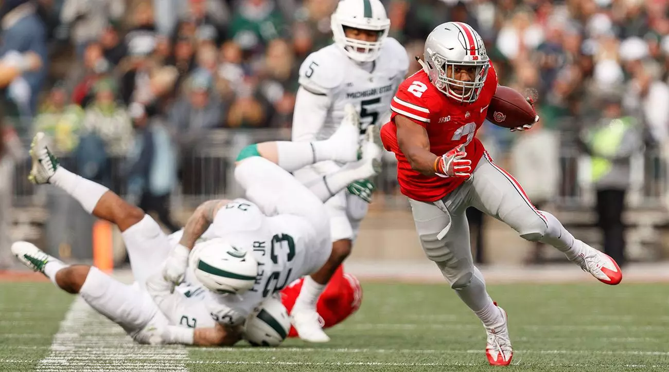 Buckeyes Race Past Spartans, 48-3