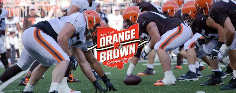 Browns to host 2016 Orange & Brown Scrimmage in Columbus