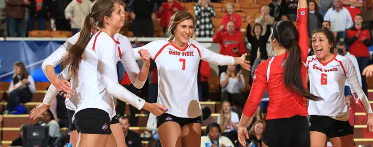 No. 11 Buckeyes Pick Up Pair of Sweeps in Downtown Columbus
