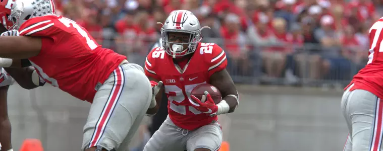 Mike Weber Named Big Ten Freshman of the Week