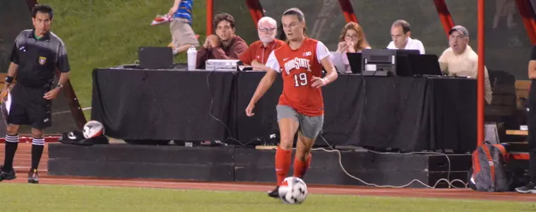 Edwards Scores Twice as No. 19 Ohio State Tops Maryland, 4-0