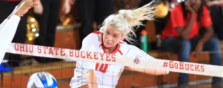 Buckeyes Blow Past Iowa in Three-Set Victory