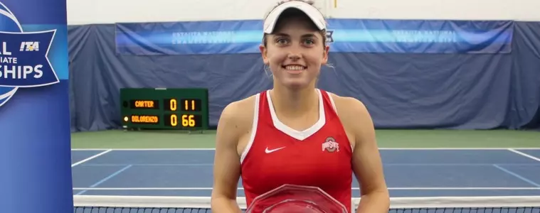 Champion! Di Lorenzo Wins Second USTA/ITA National Indoors Title
