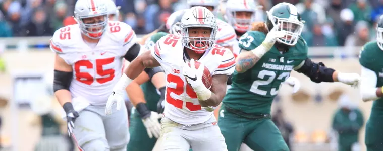 Mike Weber Tops 1,000 Yards; Named B1G Freshman of the Week