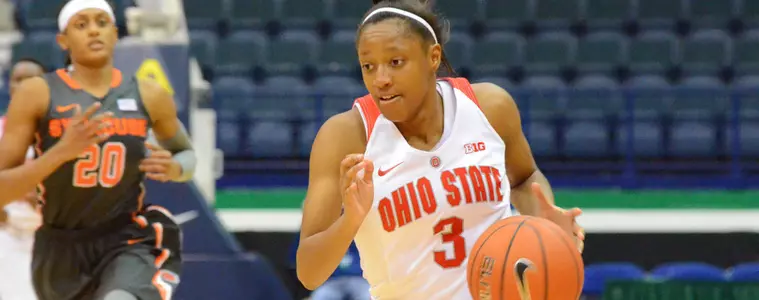 No. 8 Ohio State edges No. 11 Syracuse, 77-72