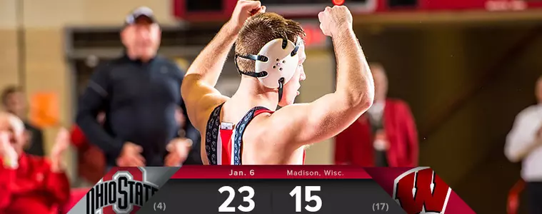 Bonus Points Key in 23-15 Win over No. 17 Wisconsin