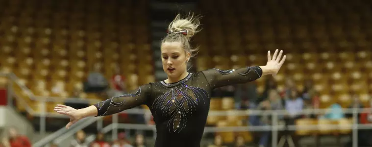 No. 18 Ohio State Earns 195.525 in Dual vs. No. 22 Iowa