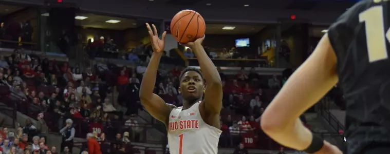 Buckeyes Edged by No. 17 Terrapins, 77-71