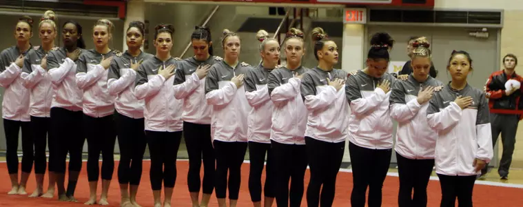 No. 19 Buckeyes Top No. 24 Mountaineers, 196.075-195.800