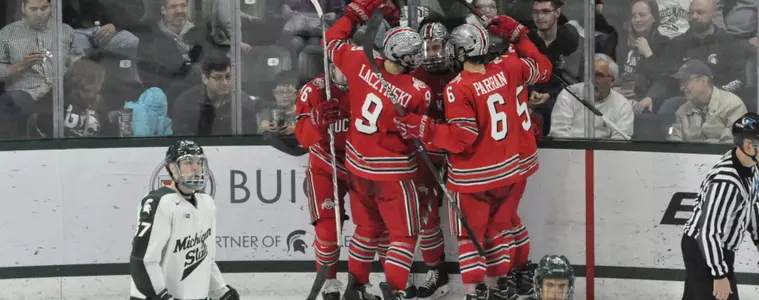 No. 14 Buckeyes Complete Sweep with 4-3 Win at Michigan State