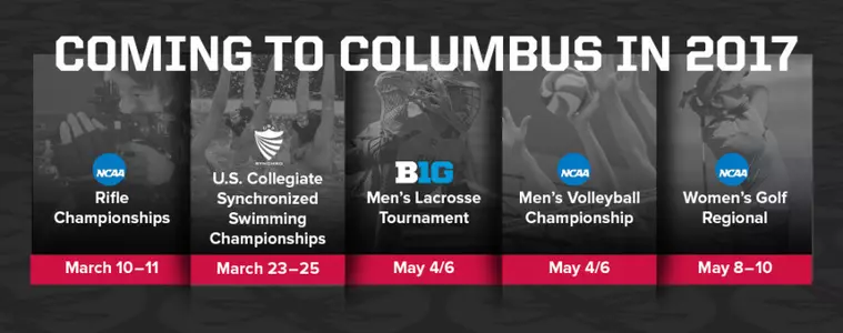 Ohio State to Host Several Championships in 2017