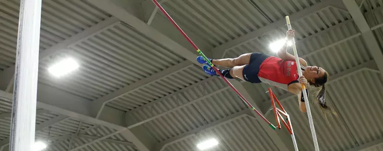 Roberts Matches the School Record in the Pole Vault
