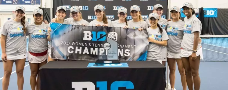 B1G Ten Tournament Champs! Buckeyes Down Wolverines 4-0