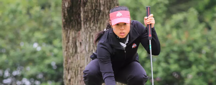Buckeyes Boast Best Round, Rise to Second in NCAA Columbus Regional