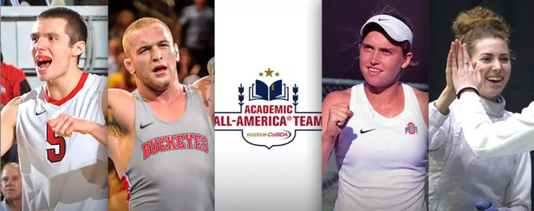 Four Buckeyes Earn Academic All-America Distinction