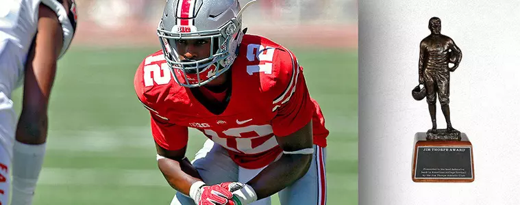 Denzel Ward Named to Thorpe Award Watch List