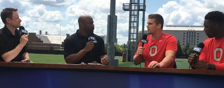 Big Ten Network Arrives for Fall Tour & Practice No. 8