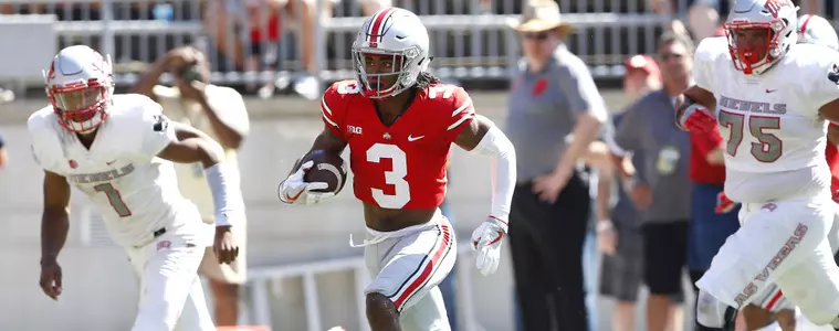 Buckeyes Roll Past Rebels 54-21