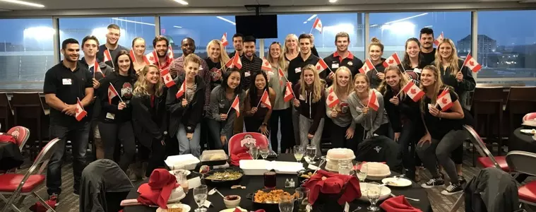 ????Buckeyes Celebrate Canadian Thanksgiving