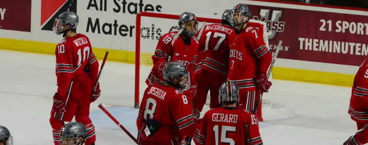 Buckeyes Shut Out UMass, 3-0, for Series Sweep