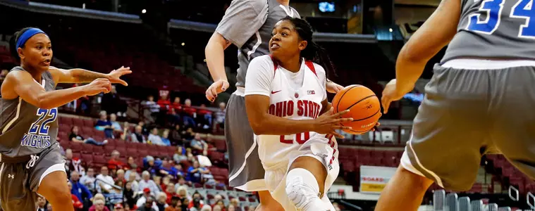 Ohio State Cruises in Exhibition Win Over Urbana 135-54