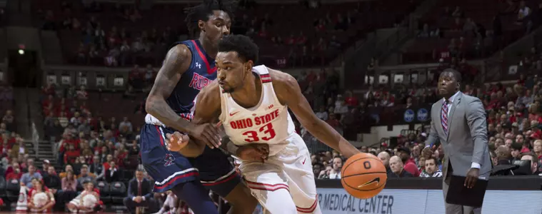 Bates-Diop Leads Ohio State to 82-72 Win over Radford